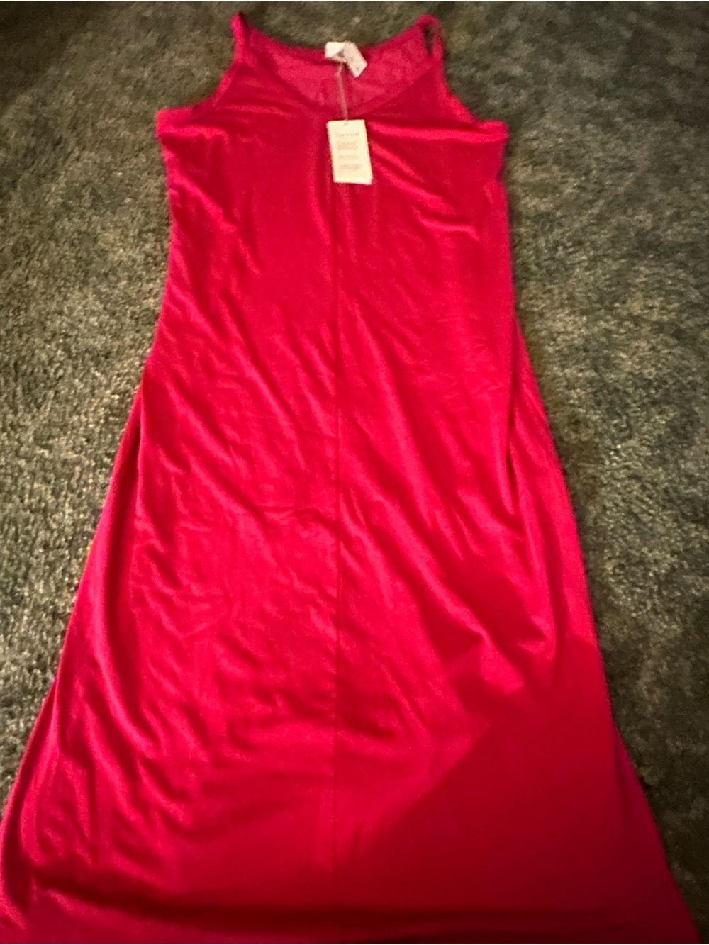a new day Red Sleeveless Maxi Dress